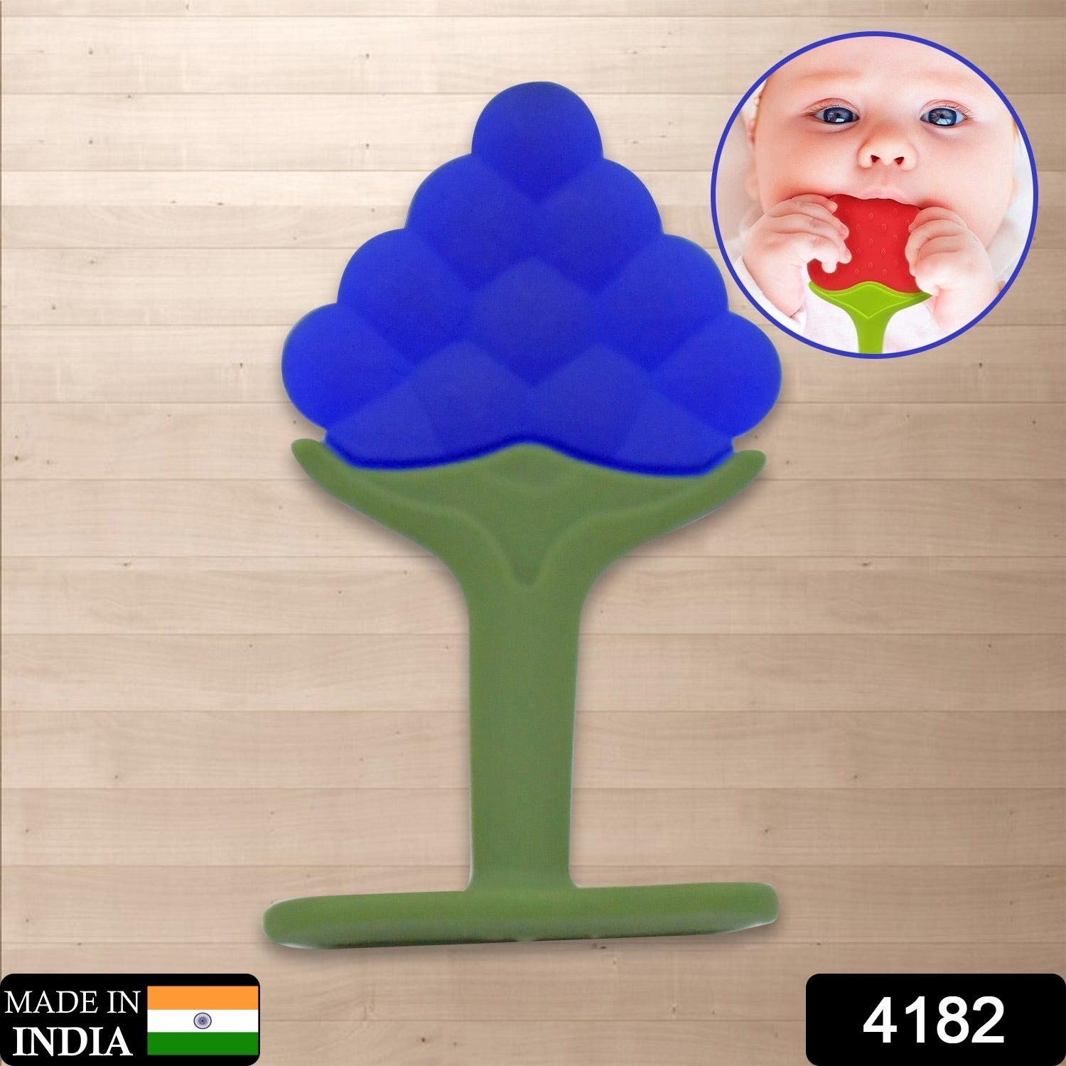 Baby Silicone Teether Fruit Teether For Toddlers100 Food Grade Silicone Teether Non-toxic  Latex Free Suitable For Kids Above 3 Months (1 Pc ) Baby Silicone Teether Fruit Teether For Toddlers100 Food Grade Silicone Teether Non-toxic  Latex Free Suitable For Kids Above 3 Months (1 Pc )